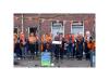Vrouwenkoor Ludiek tijdens de oranjenach... in Linschoten
